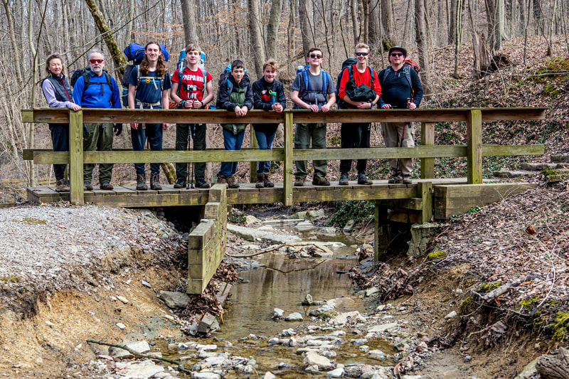 Hiking in Ault Park - March - Steve Lohmueller Photography